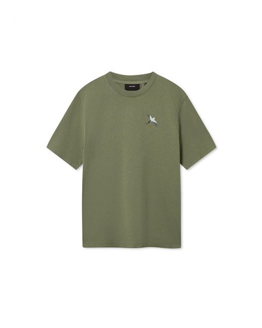 Axel Arigato Green Bee Bird T-Shirt for men