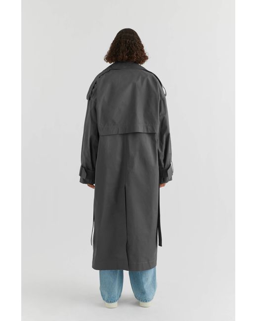 Axel Arigato Atom Trench Coat in Grey Lyst UK