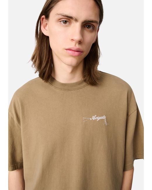 Axel Arigato Natural Honor Washed T-Shirt for men