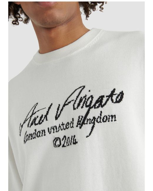 Axel Arigato White Broadwick T-shirt for men