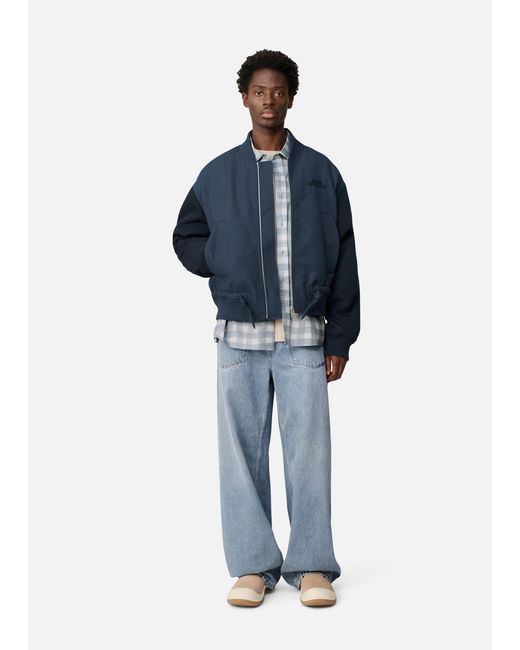 Axel Arigato Blue Archer Bomber Jacket for men