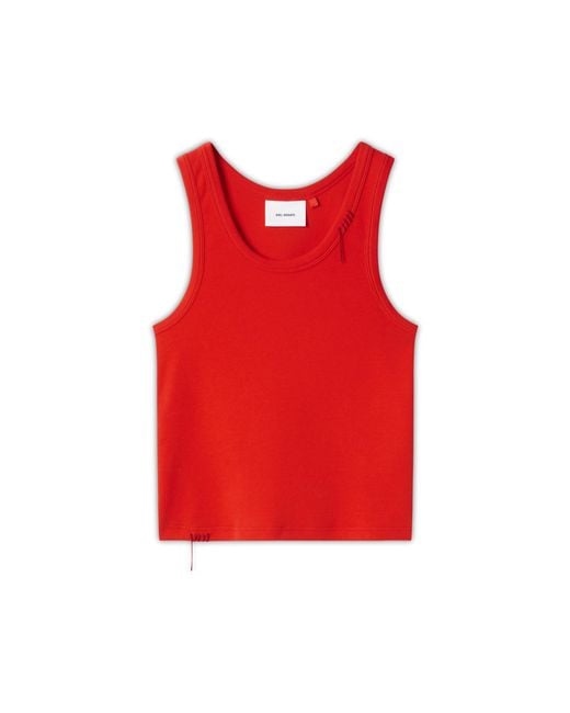 Axel Arigato Red Traced Tank Top