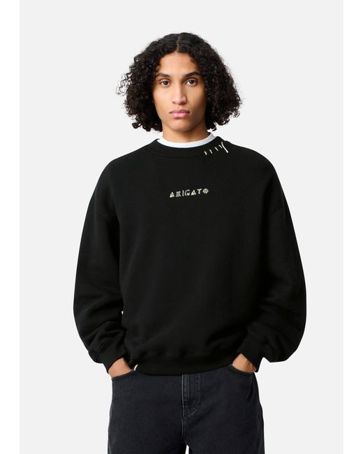 Axel Arigato Black Loops Sweatshirt for men