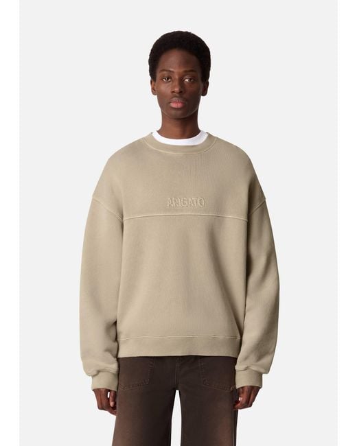 Axel Arigato Natural Gens Washed Sweatshirt for men
