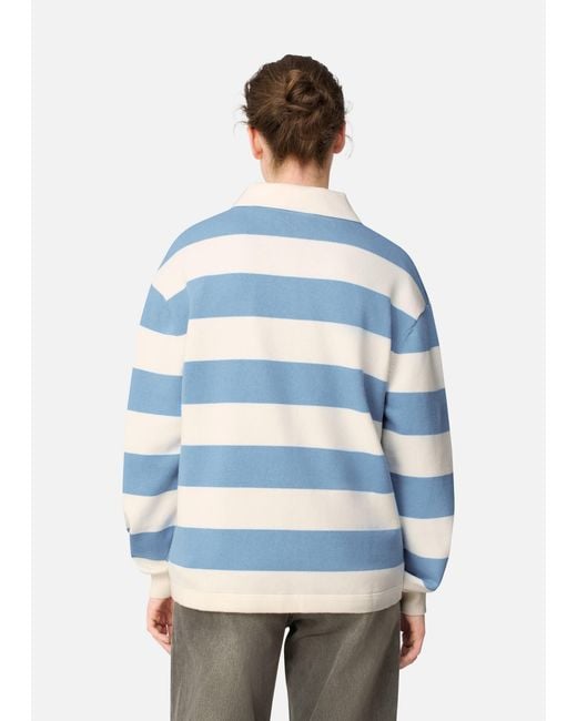 Axel Arigato Blue Rey Polo Sweater