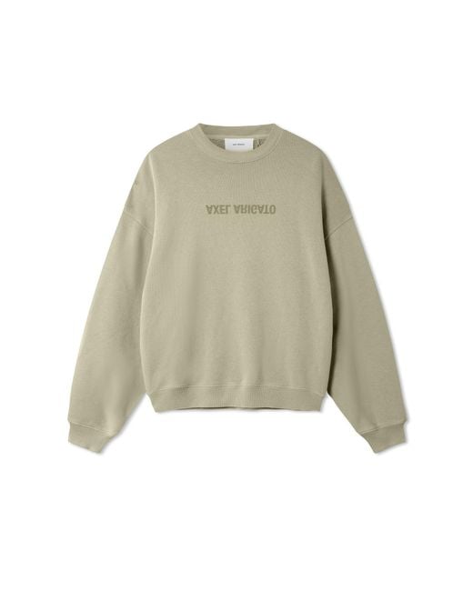 Axel Arigato Natural Distort Washed Sweatshirt for men