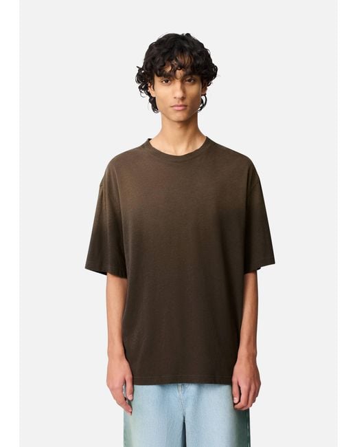 Axel Arigato Brown Bubble Reverse T-Shirt for men