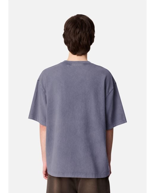 Axel Arigato Blue Nyc Washed Sky T-Shirt