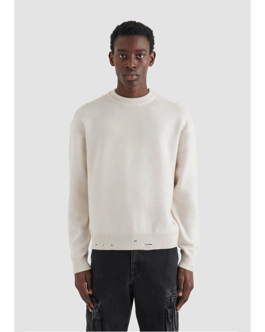 Axel Arigato White Wes Sweater for men