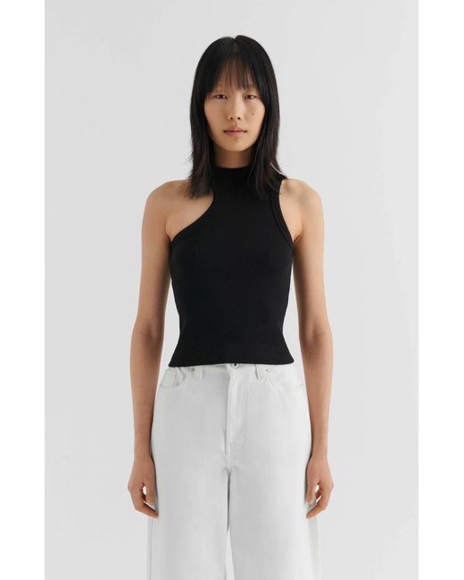 Axel Arigato White Script A Scoop Tank Top