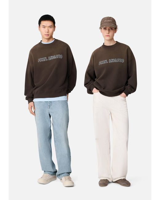 Axel Arigato Brown Rue Sweatshirt