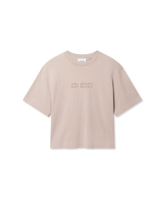 Axel Arigato Pink Reflection T-Shirt