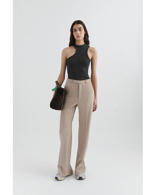 Axel Arigato Gray Script A Scoop Tank Top