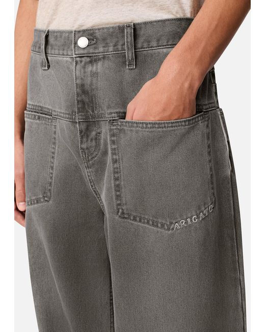 Axel Arigato Gray Invert Relaxed Jeans