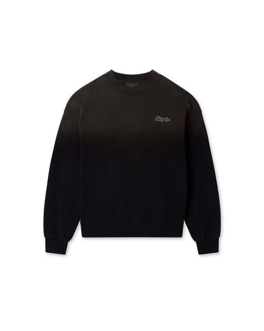 Axel Arigato Black Trace Washed Sweatshirt for men