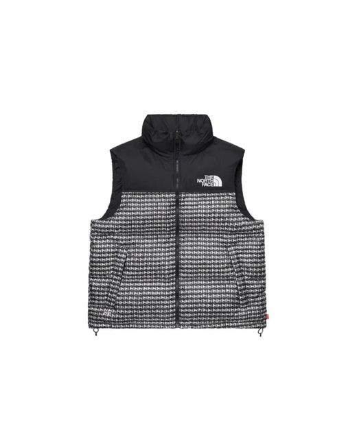 The North Face x Supreme Synthetic Supreme X The North Face Studded Nuptse  Vest Black for Men | Lyst