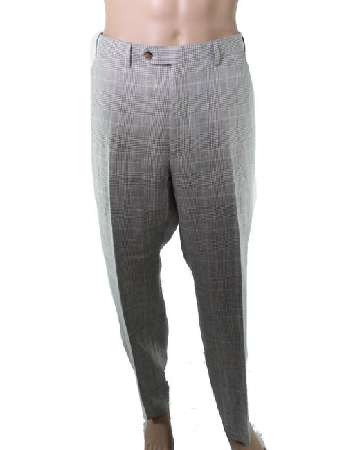 Lauren by Ralph Lauren Linen Pants 34x30 Dress Ultra Flex in Beige