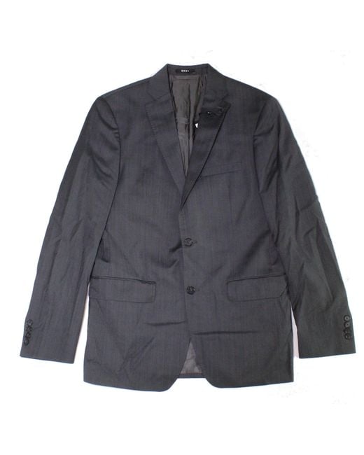 DKNY Wool Suit Separates Gray40 Long Natural-stretch Jacket for Men | Lyst