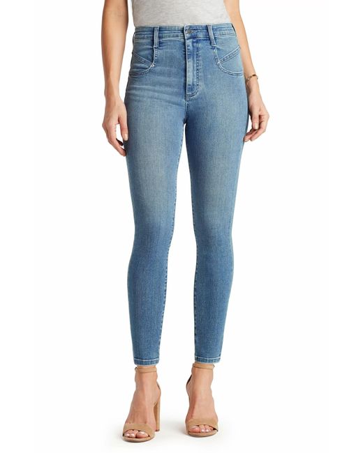 Sam Edelman Denim Jeans Blue25x26 High Rise Skinny Stretch | Lyst