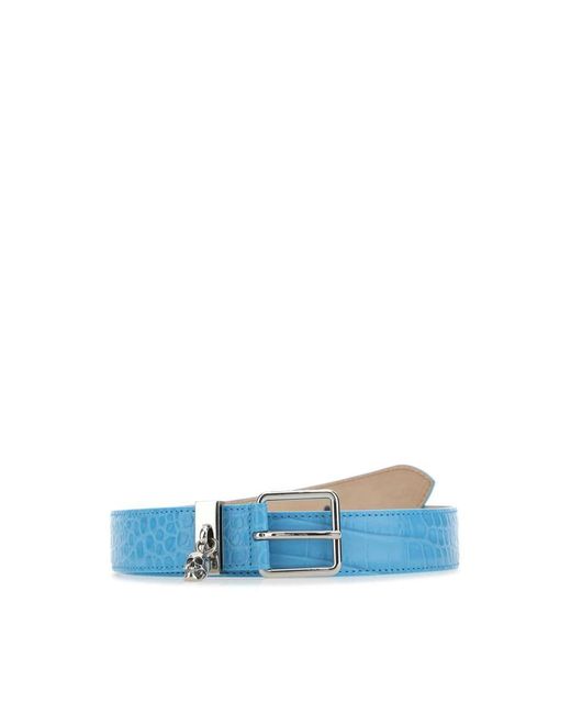 Alexander McQueen Cintura in Blue | Lyst