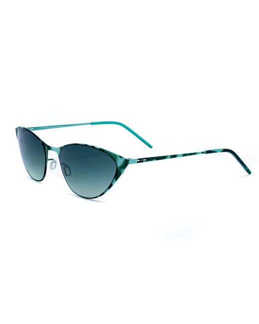 Italia Independent Blue Metal Sunglasses