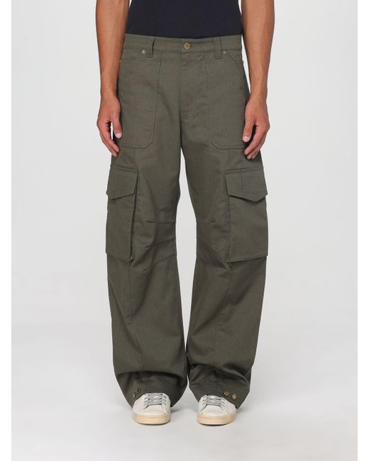 Golden Goose Deluxe Brand Green Cargo Pants for men