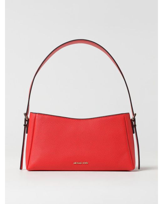 Michael Kors Red Crossbody Bags