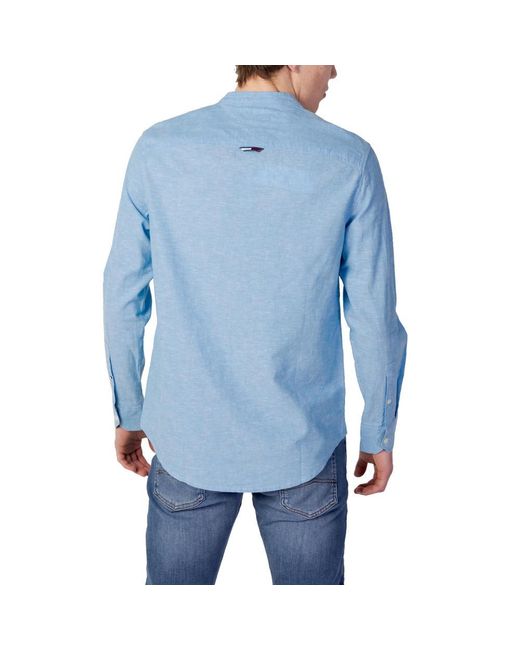 Tommy Hilfiger Jeans Shirt in Blue for Men | Lyst