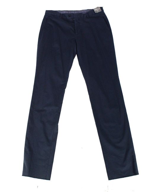 Nordstrom Cotton Casual Pants Navy Size 