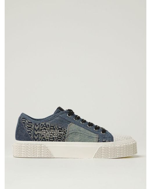 Marc Jacobs Blue Casual Denim Sneakers