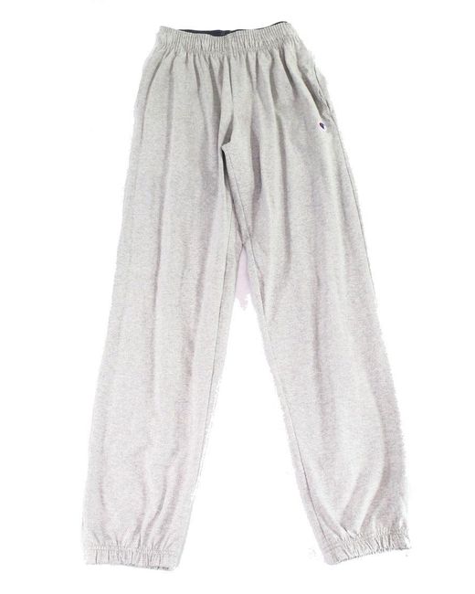 Champion Cotton Sweatpants Heather Gray 