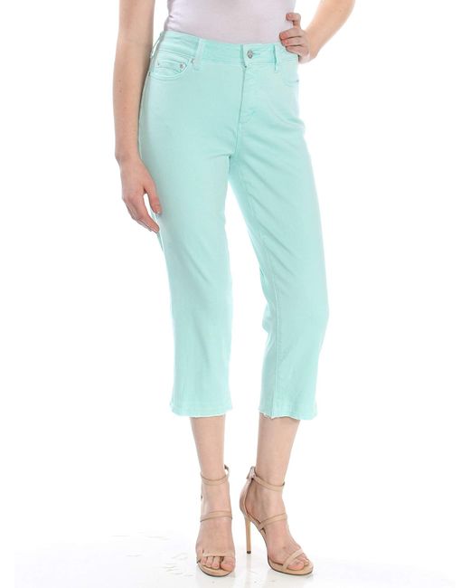 NYDJ Denim Jeans Aqua Green Size 4x21 