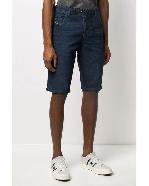 DIESEL Cotton Shorts in Blue for Men | Lyst