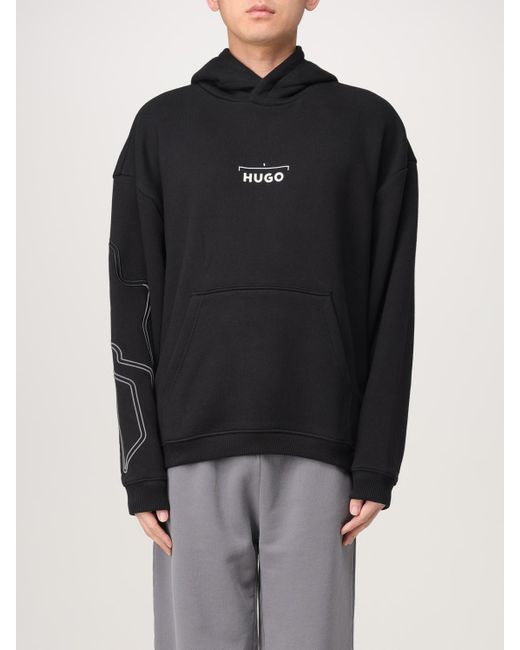 HUGO Black Sweatshirt for men