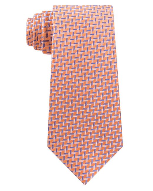 michael kors orange tie