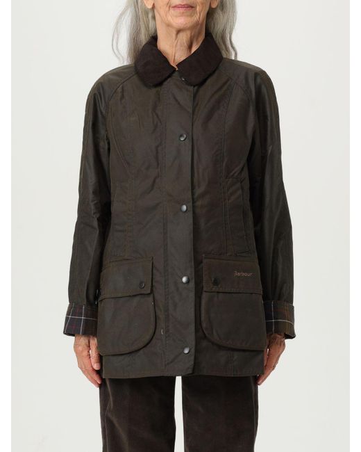Barbour Black Waxed Cotton Outerwear Jacket