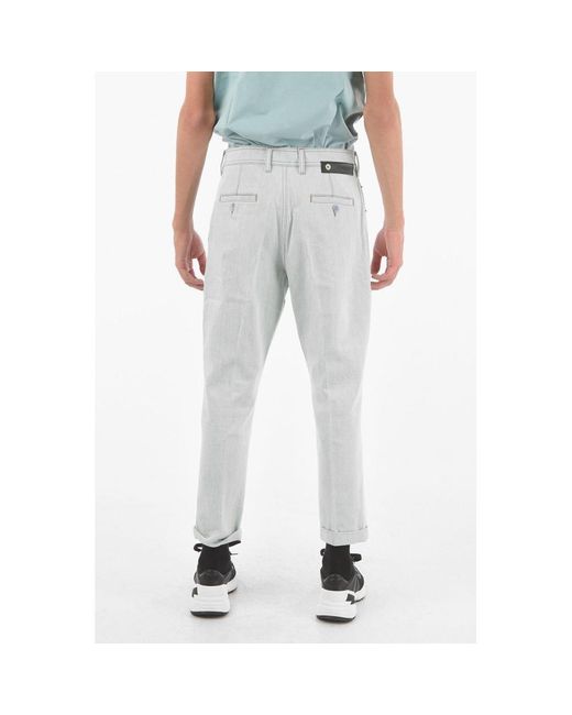 Neil Barrett Regular Fit Jeans in Gray for Men | Lyst
