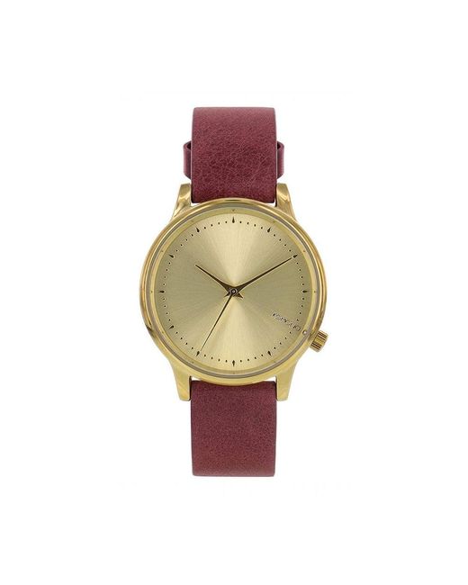 Komono Watches in Red | Lyst