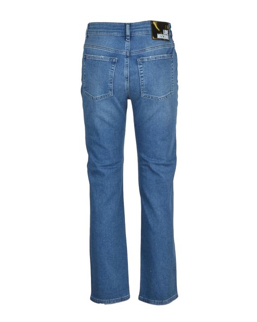 Moschino Denim Love Jeans in Blue | Lyst