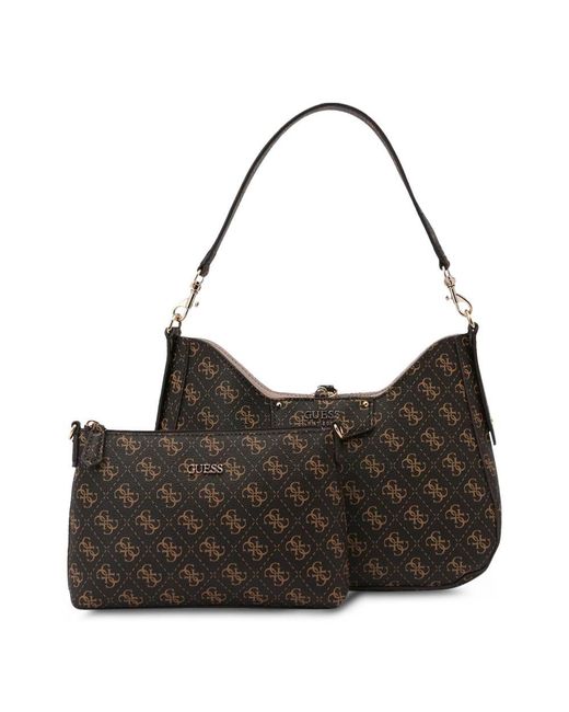 Guess kamryn q logo shoulder bag Clearance
