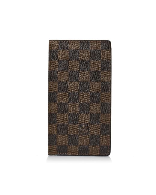 Louis Vuitton Card Holder Brown Damier Ebene