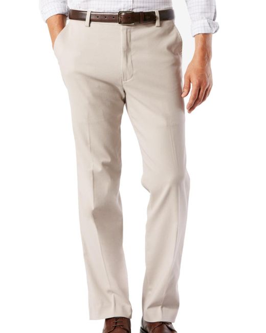 Dockers Cotton Pants Beige Size 30x30 Classic Fit Easy Khaki Stretch in ...