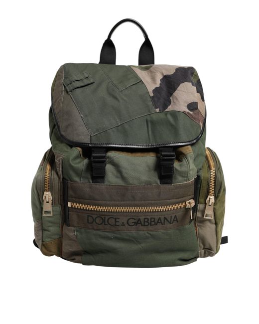 Dolce & Gabbana Black Exquisite Green Ostrich Leather Continental Wallet for men