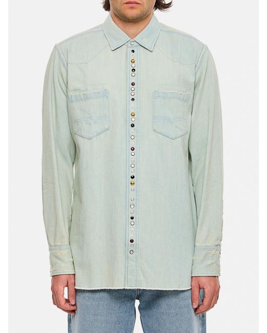 Golden Goose Deluxe Brand Green Sweater for men