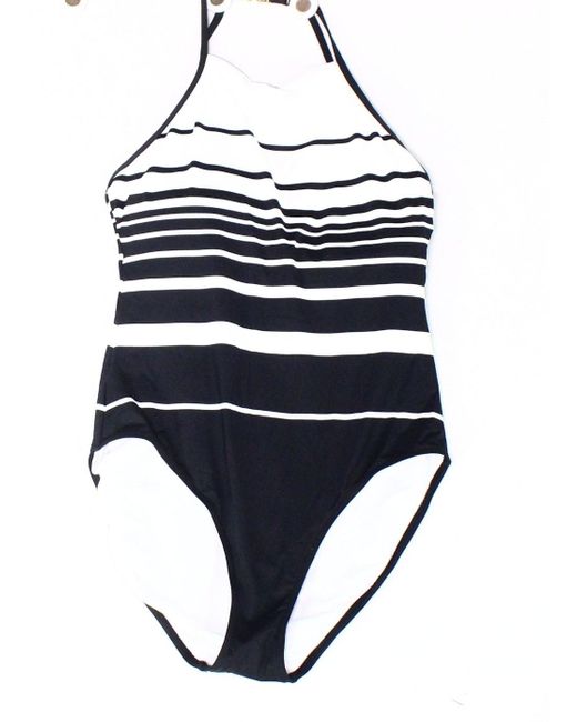 Lauren by Ralph Lauren Synthetic Swimwear Black Size 16 One Piece in ...