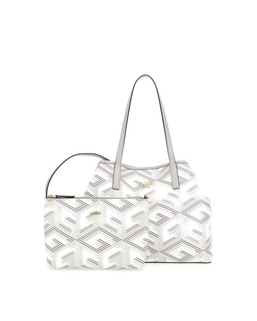 Guess Bag in White | Lyst