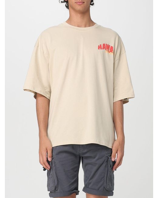 Alpha Industries Natural Relaxed Fit Graphic Print Casual T-Shirt for men