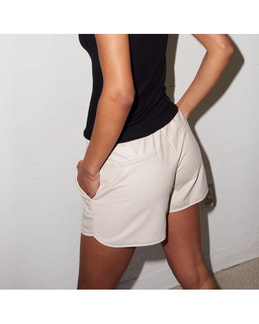 LNA Shorts Size Small S Faux Leather 