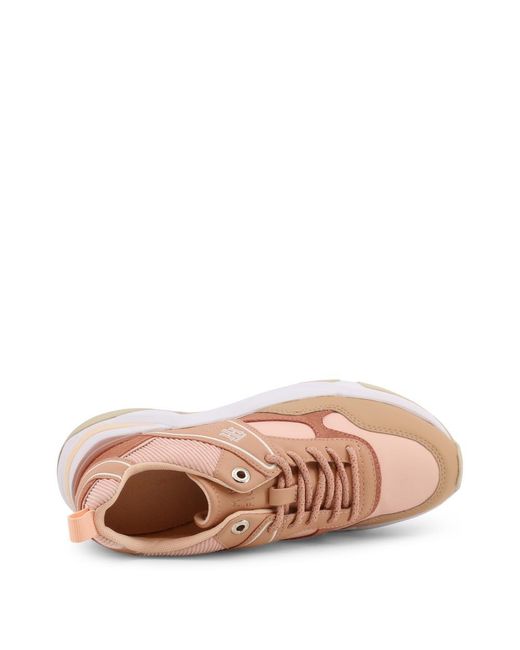 Tommy Hilfiger Shoes Sneakers Leather in Pink | Lyst