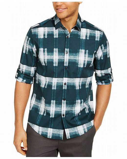 Alfani Cotton Shirt Size Small S Roll 